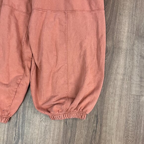 Free People Movement Throw and Go Onesie Sweatshirt Jumpsuit Salmon Sz L - Picture 7 of 16